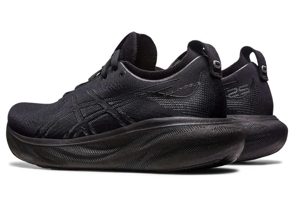 Asics nimbus new arrivals black womens