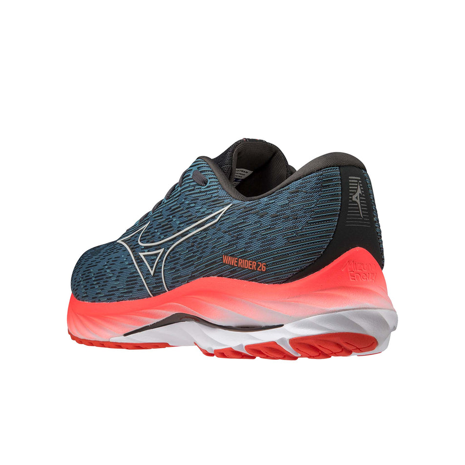 Mizuno Wave Rider 27 Men's Shoes Turbulence/Cayenne - Running