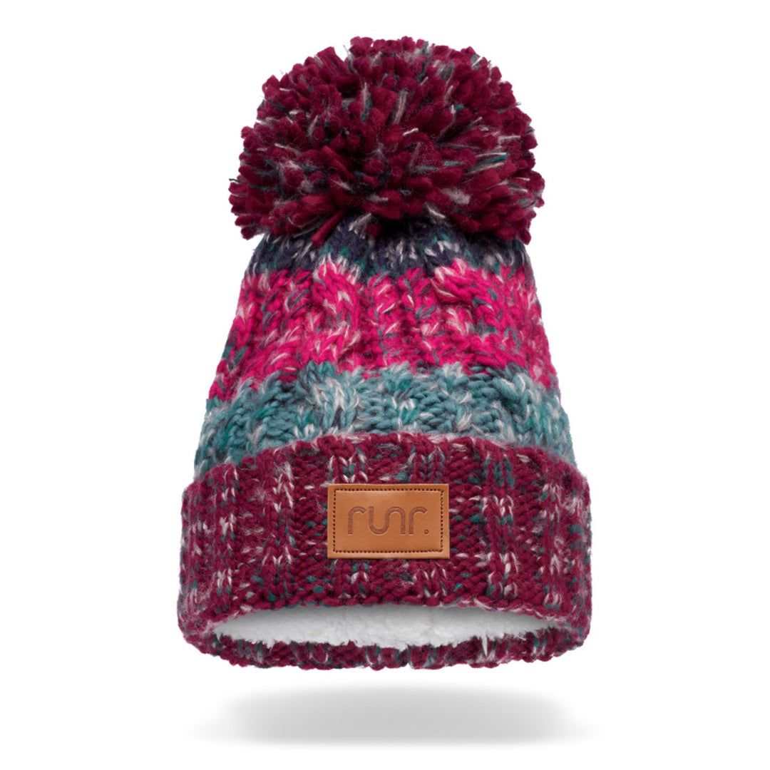 Runr Winter Bobble Hat - Aspen