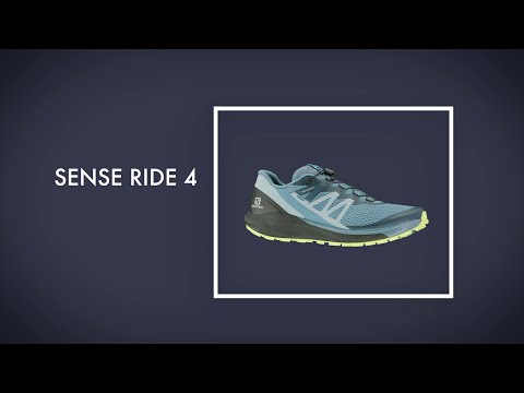 Salomon Sense Ride 4 (Men's) - Blue Aster/Crystal Blue