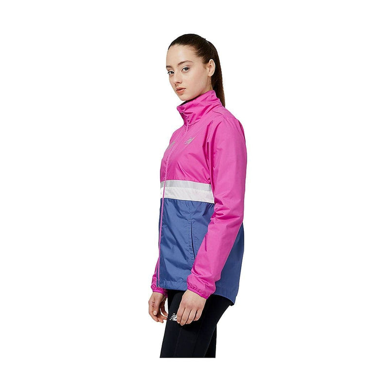 New Balance London Marathon Jacket (Women's) -Magenta pop