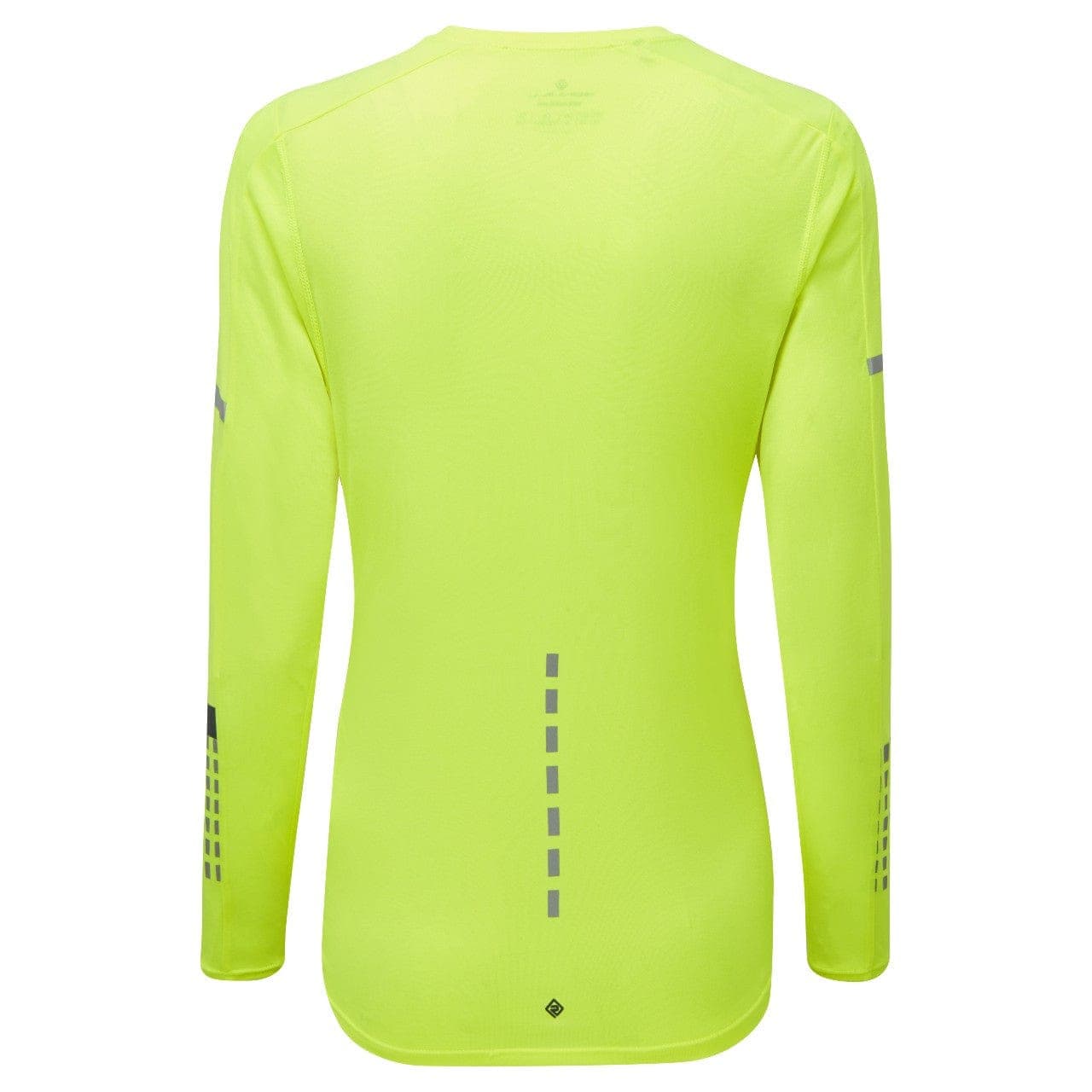 Ronhill Tech Afterhours L/S Tee (Womens) - Fluo Yellow/Charcoal/Reflective