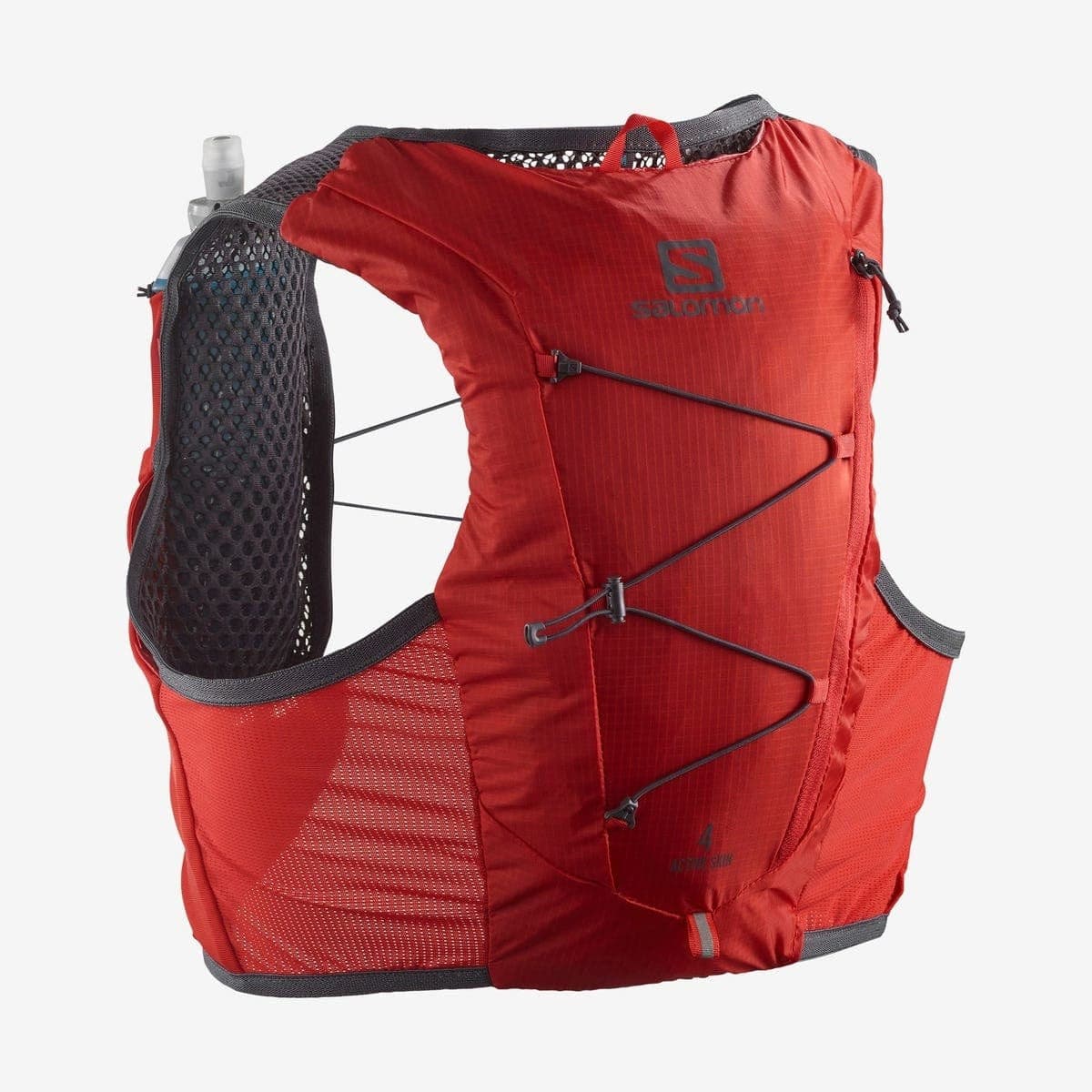 Salomon Active Skin 4 Set with Flasks - Fiery Red