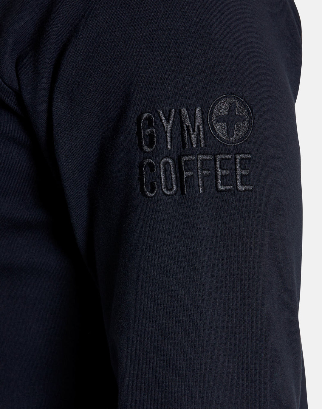 Gym+Coffee Essential Zip Hoodie (Mens) - Black