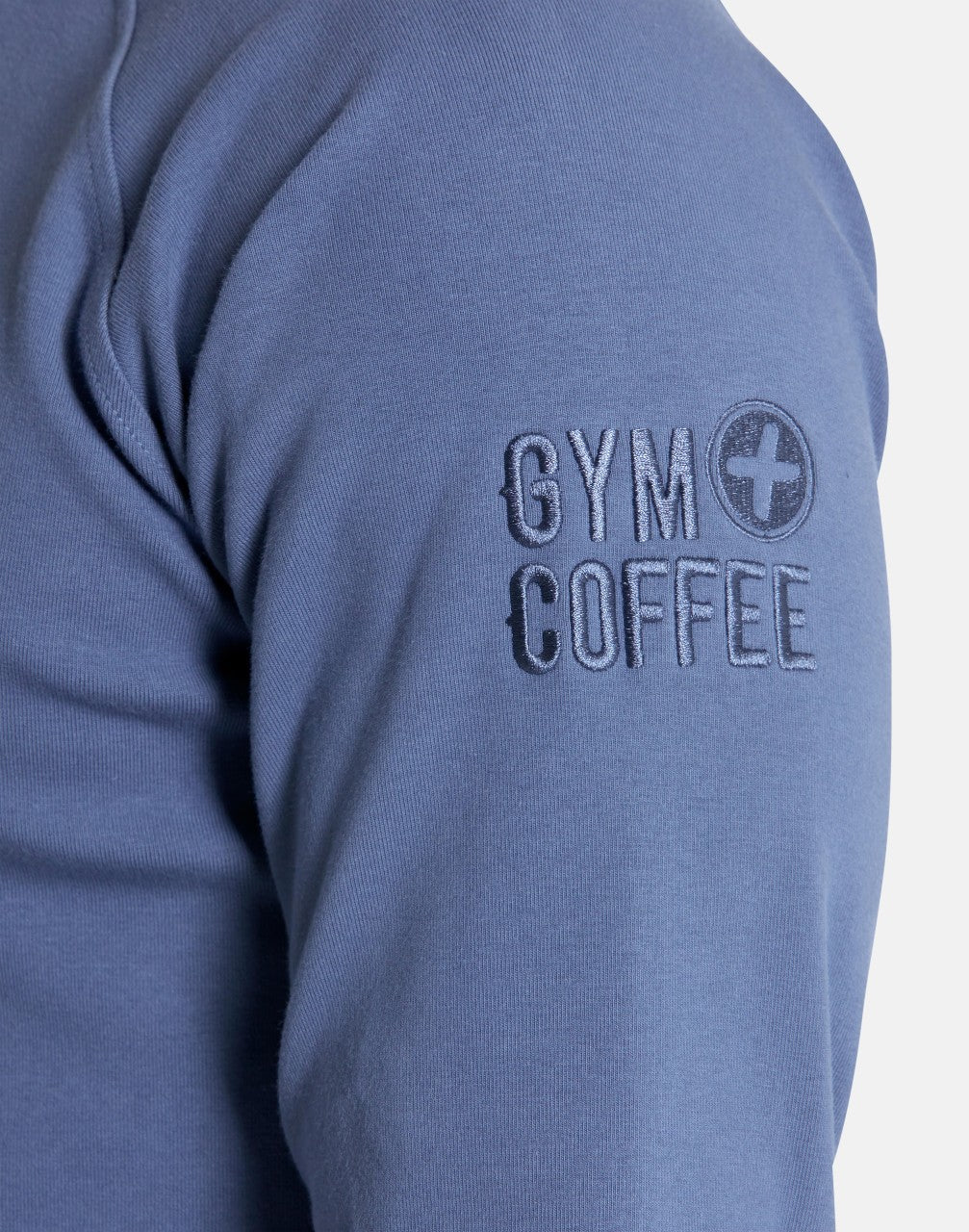 Gym+Coffee Essential Half Zip (Mens) - Thunder Blue