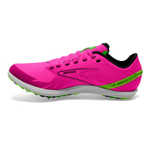 Brooks Draft XC (Unisex) - Pink Glo/Green/Black