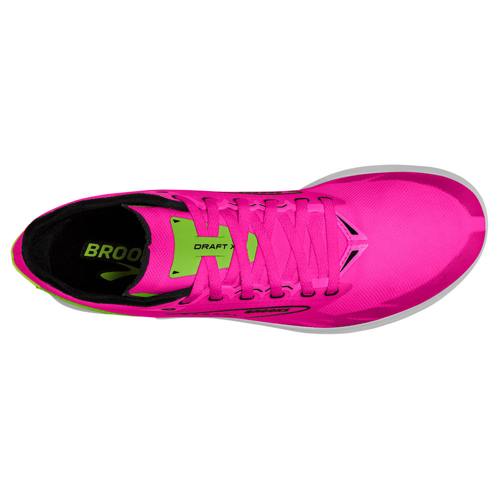 Brooks Draft XC (Unisex) - Pink Glo/Green/Black