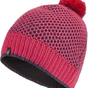 Ronhill Bobble Hat - Black/Cabernet