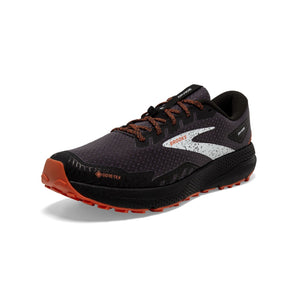 Brooks Divide 4 Goretex (Mens) -Black/Firecracker/Blue