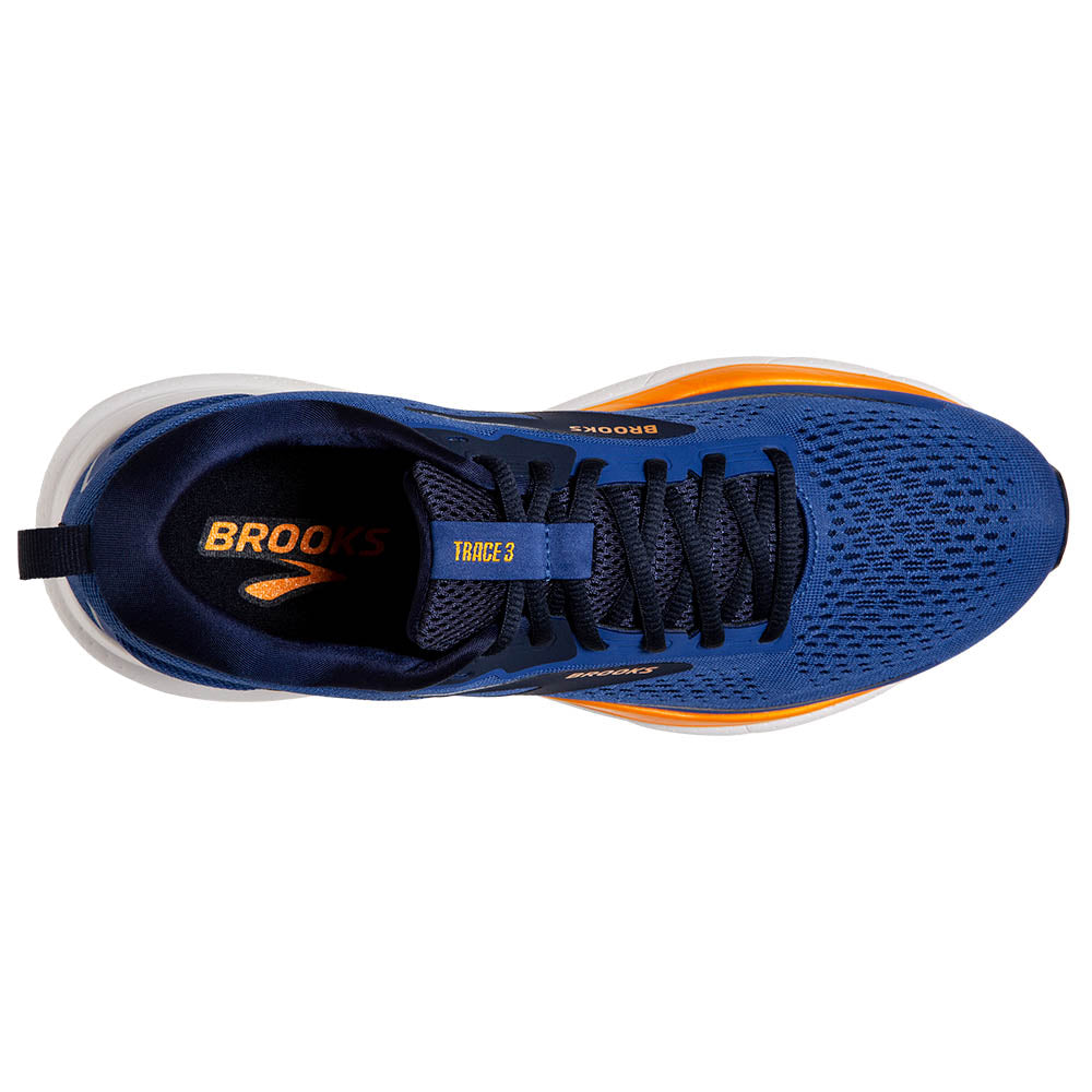 Brooks Trace 3 (Mens) - Blue/Peacoat/Orange
