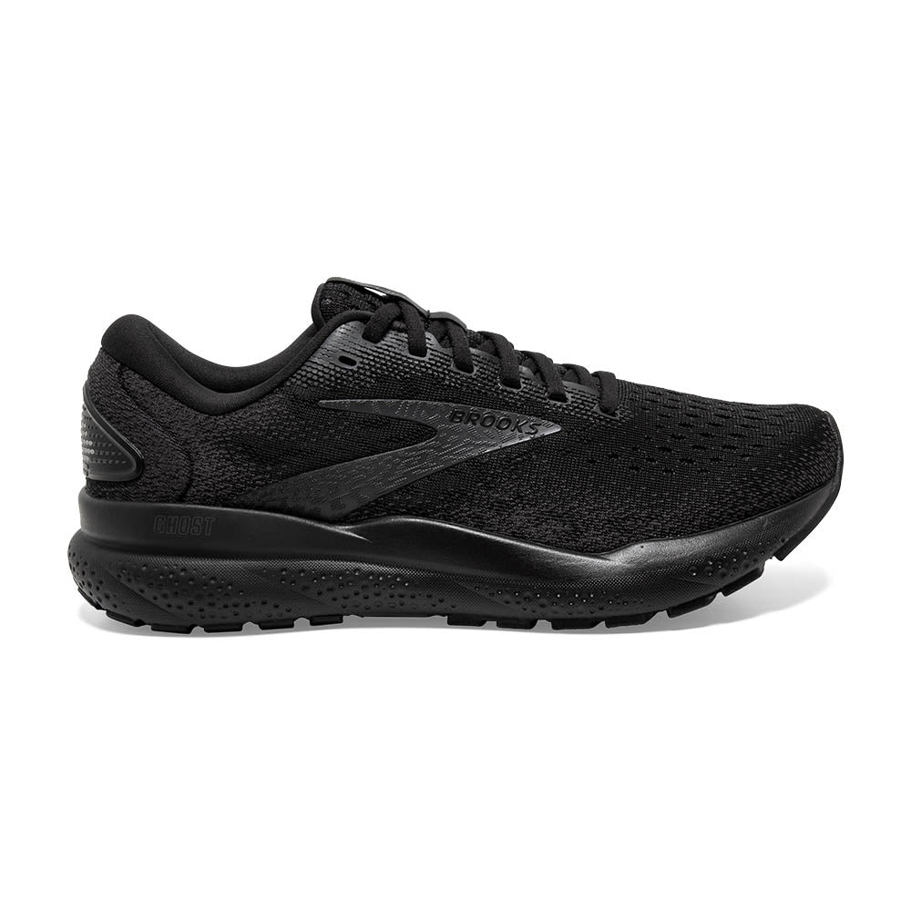 Brooks Ghost 16 Extra Wide (Mens) - Black/Black/Ebony