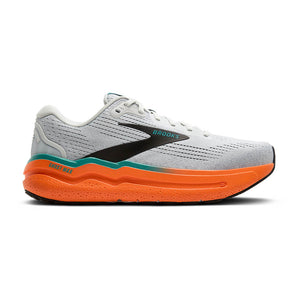 Brooks Ghost Max 2 (Mens) - Oyster Mushroom/Orange/Teal