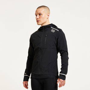 Pressio Ecolite Run Jacket (Mens) - Black