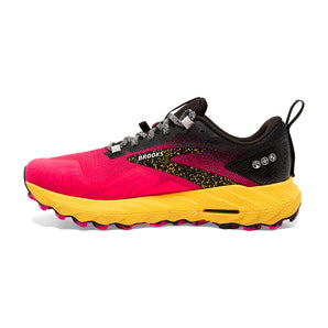 Brooks Cascadia 17 (Womens) - Diva Pink/Black/Lemon Chrome