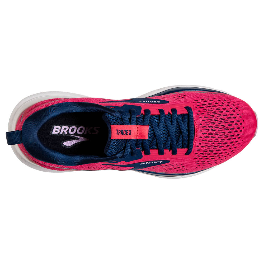 Brooks Trace 3 (Womens) - Raspberry/Blue/Orchid