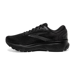 Brooks Ghost 16 (Womens) - Black/Black/Ebony