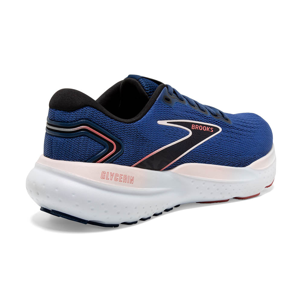 Brooks Glycerin 21 Wide (Womens) - Blue/Icy Pink/Rose