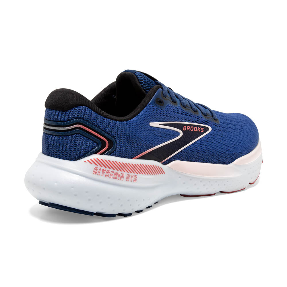 Brooks Glycerin GTS 21 (Womens) - Blue/Icy Pink/Rose