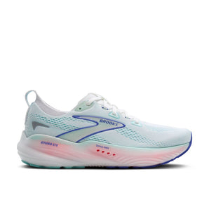 Brooks Glycerin GTS 22 (Womens) D Width - White/Limpet Shell/Amparo Blue