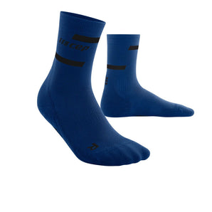 CEP The Run Mid Cut Socks Mens - Blue