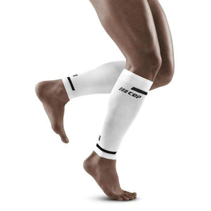 CEP The Run Compression Calf Sleeves Mens - White