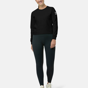 Gym+Coffee Chill Crew (Womens) - Black