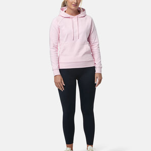 Gym+Coffee Chill Pullover Hoodie (Womens) -  Baby Pink