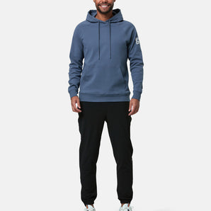 Gym+Coffee Essential Pullover Hoodie (Mens) - Thunder Blue