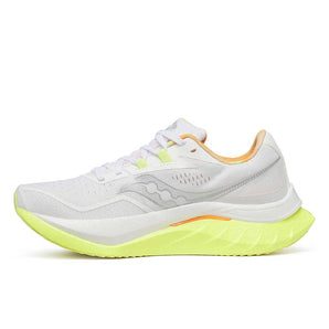 Saucony Endorphin Speed 4 (Womens) - White/Sunny