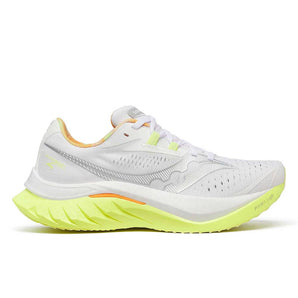 Saucony Endorphin Speed 4 (Womens) - White/Sunny