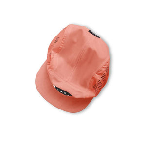 Vaga Feather Racing Cap - Peach/Navy Blue