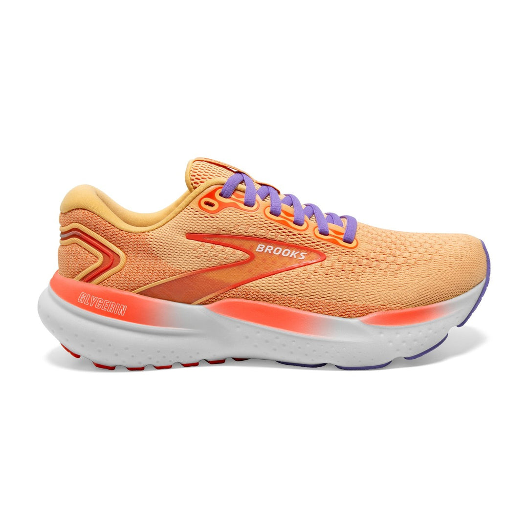 Brooks Glycerin 21 (Womens) - Sunburst/Nasturtium/Purple