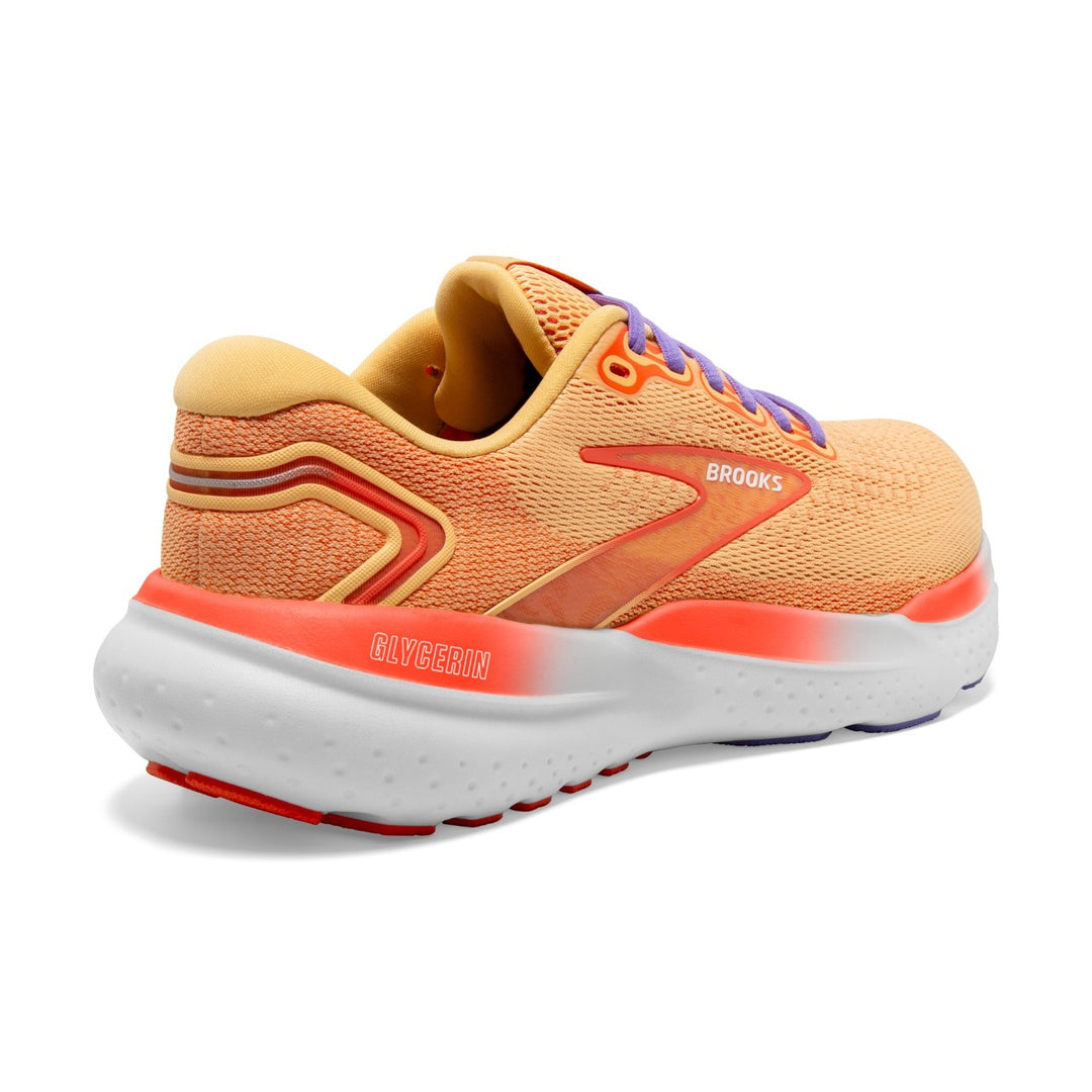 Brooks Glycerin 21 (Womens) - Sunburst/Nasturtium/Purple