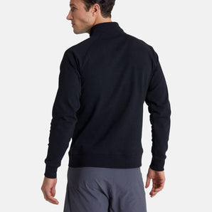 Gym+Coffee Chill Half Zip (Mens) - Black