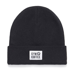 Gym+Coffee Knit Beanie - Black