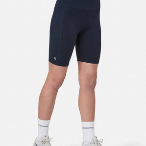 Gym+Coffee Relentless 8" Bike Short (Womens) - Obsidian