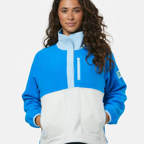 Gym+Coffee Snap Polar (Womens) - Sky Blue