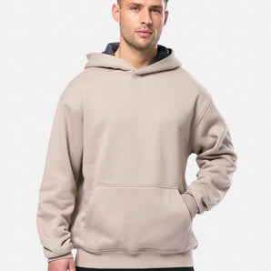 Gym+Coffee Sierra Pullover Hoodie (Unisex) - Rich Taupe