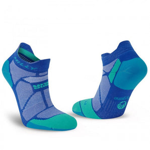 Hilly Marathon Fresh Socklet Min - Sapphire/Teal