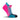 Hilly Active Socklet Min - Fluo Pink/Teal