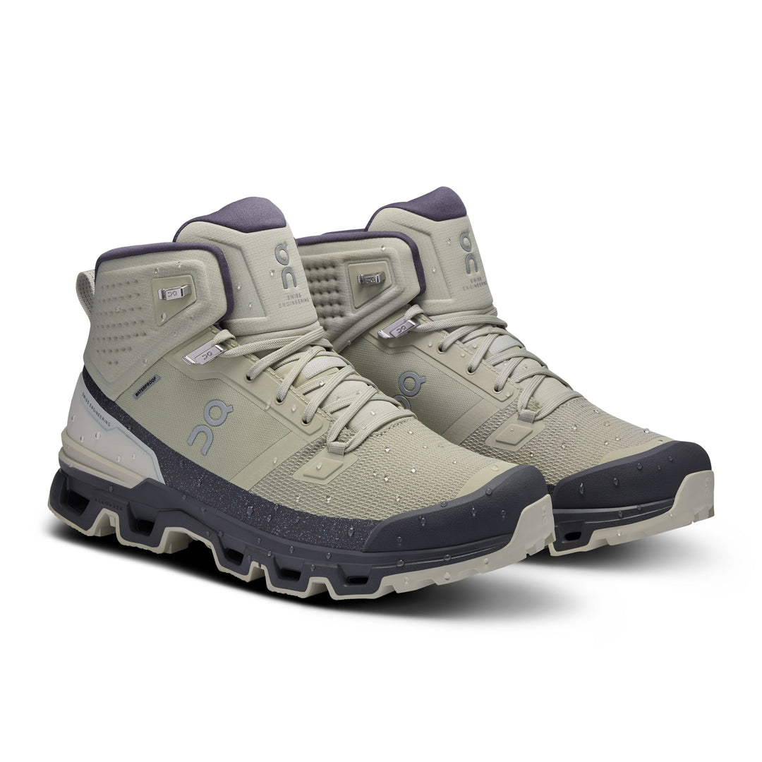 On Running Cloudrock 2 Waterproof (Men's) - Chalk/Eclipse