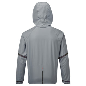 Ronhill Life Night Runner Jacket (Mens) - Pewter/Flame/Reflect