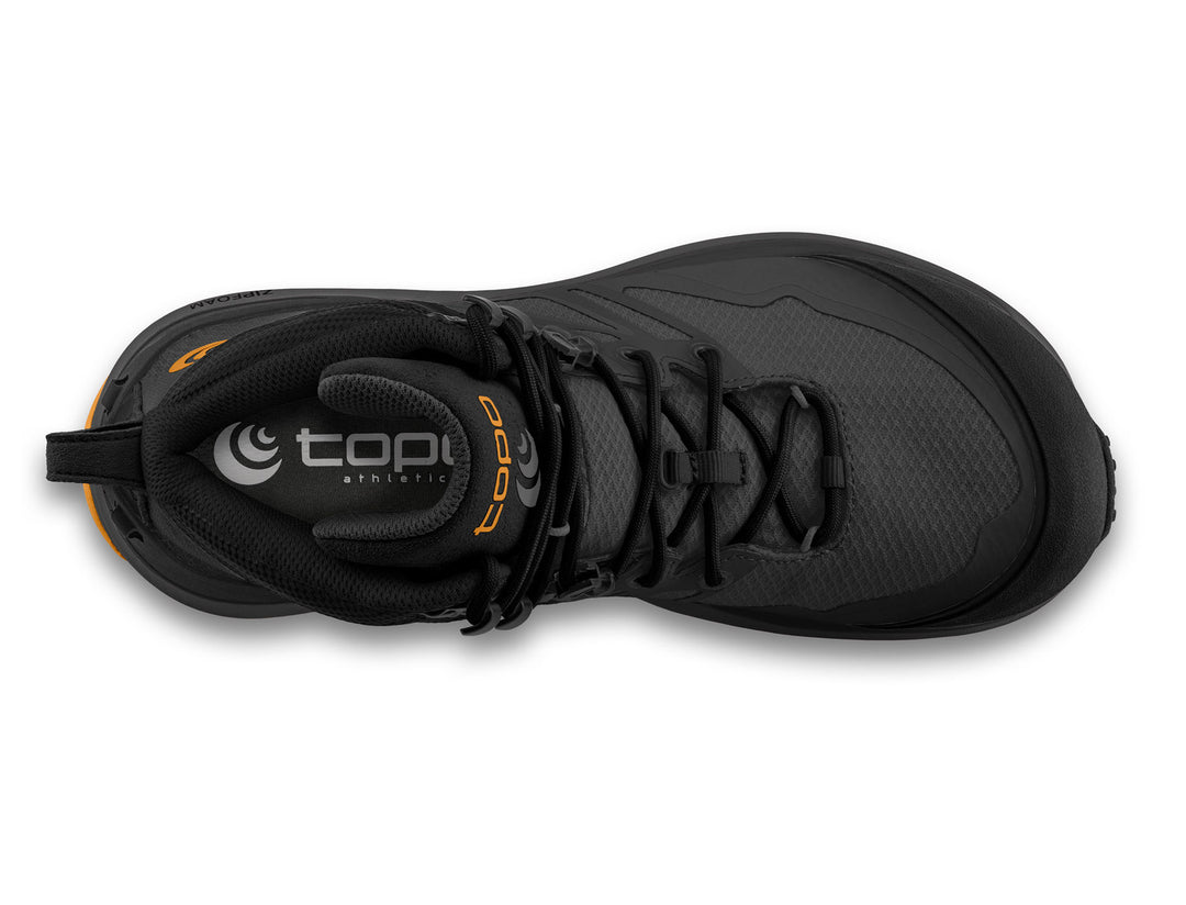 Topo Trailventure 2 Waterproof Hiking Boot (Mens)- Charcoal/Orange