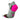 Marathon Fresh Socklet Min - Sage/Fluo Pink - RunActive