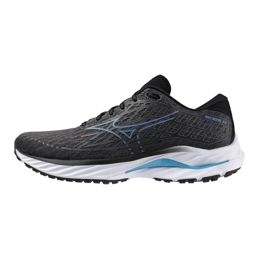 Mizuno Wave Inspire 20 Wide (Men's) - Iron Gate /Parisian Blue  Black