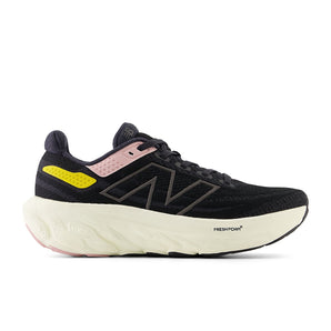 New Balance Fresh Foam X 1080 v13 (Womens) - Black with orb pink and ginger lemon