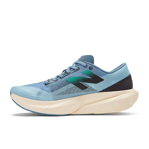 New Balance FuelCell Rebel v4 (Mens) - Heron Blue with Chrome Blue and Black