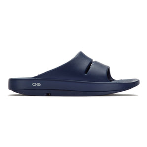 Oofos Ooahh Slide (Unisex) - Navy