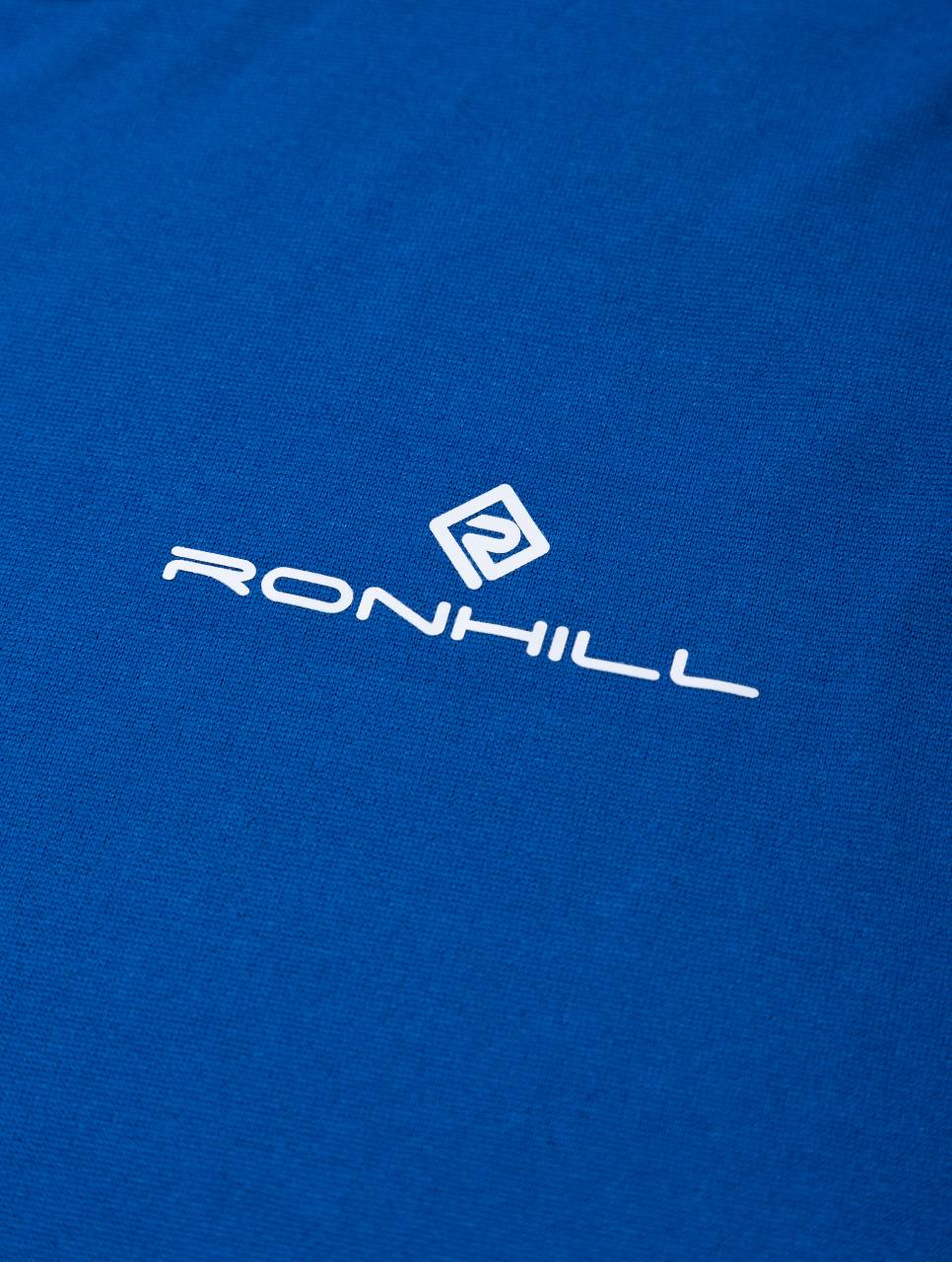 Ronhill Core Long Sleeve Tee (Mens) - Darkcobalt/Brightwhite