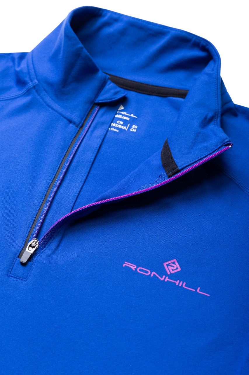 Ronhill Core Thermal 1/2 Zip (Womens) - Cobalt/Thistle